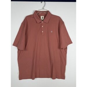 duck‎ head polo shirt XXL coral/salmon shirt short Sleeve